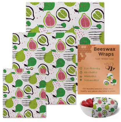 Beeswax Preservation Cloth Preservative Film Recyclable Food Packaging