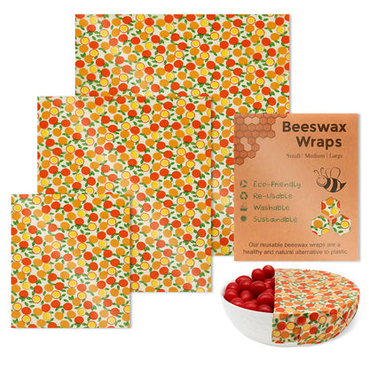 Beeswax Preservation Cloth Preservative Film Recyclable Food Packaging