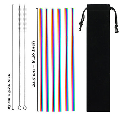 Drinking stainless steel straws