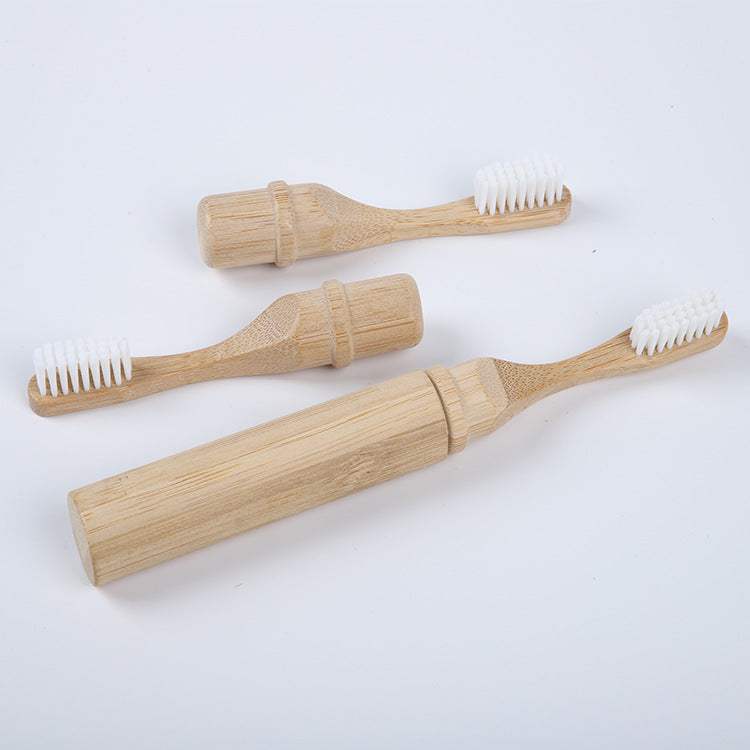 Bamboo Tube Bamboo Toothbrush Wenyang Daily Necessities