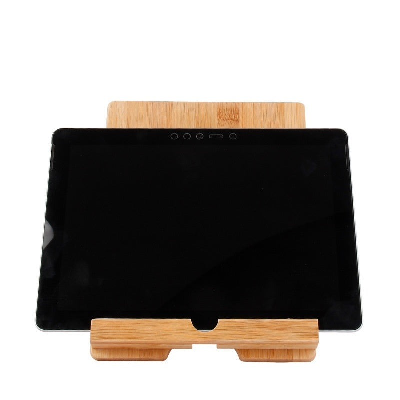 Desktop Phone Stand Bamboo Tablet Adjustable Angle