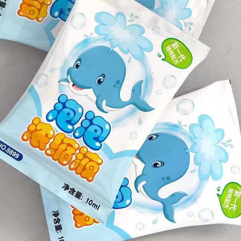 Bubble Water Replenisher Easy To Carry Small Bags Concentrated Solution