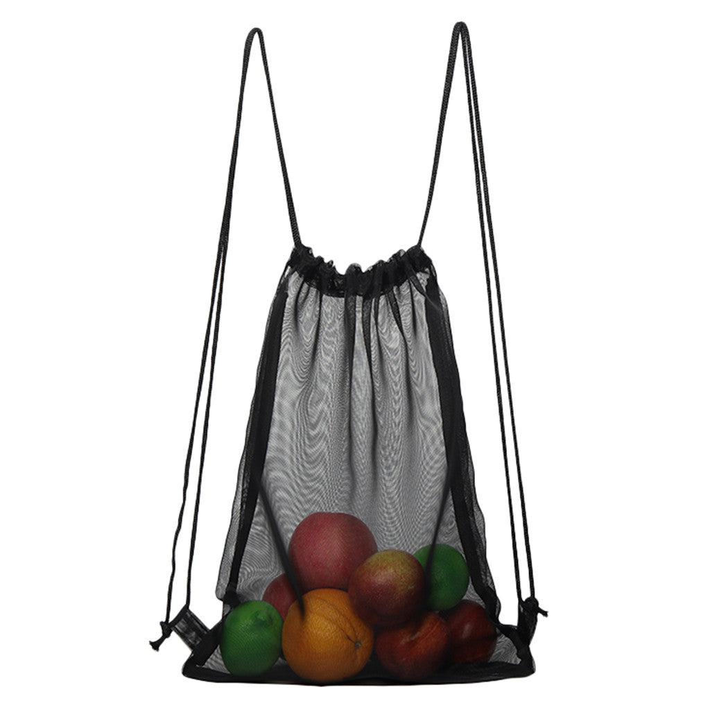 Reusable Shopping Bags Mesh Transparent Handbag
