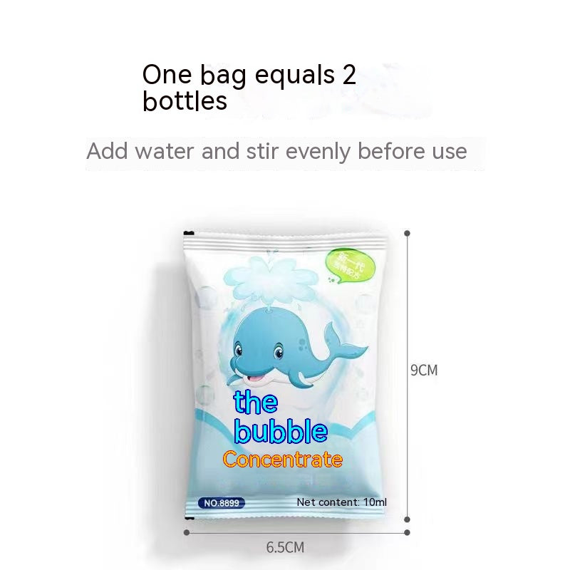 Bubble Water Replenisher Easy To Carry Small Bags Concentrated Solution