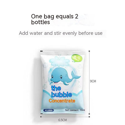 Bubble Water Replenisher Easy To Carry Small Bags Concentrated Solution