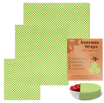 Beeswax Preservation Cloth Preservative Film Recyclable Food Packaging