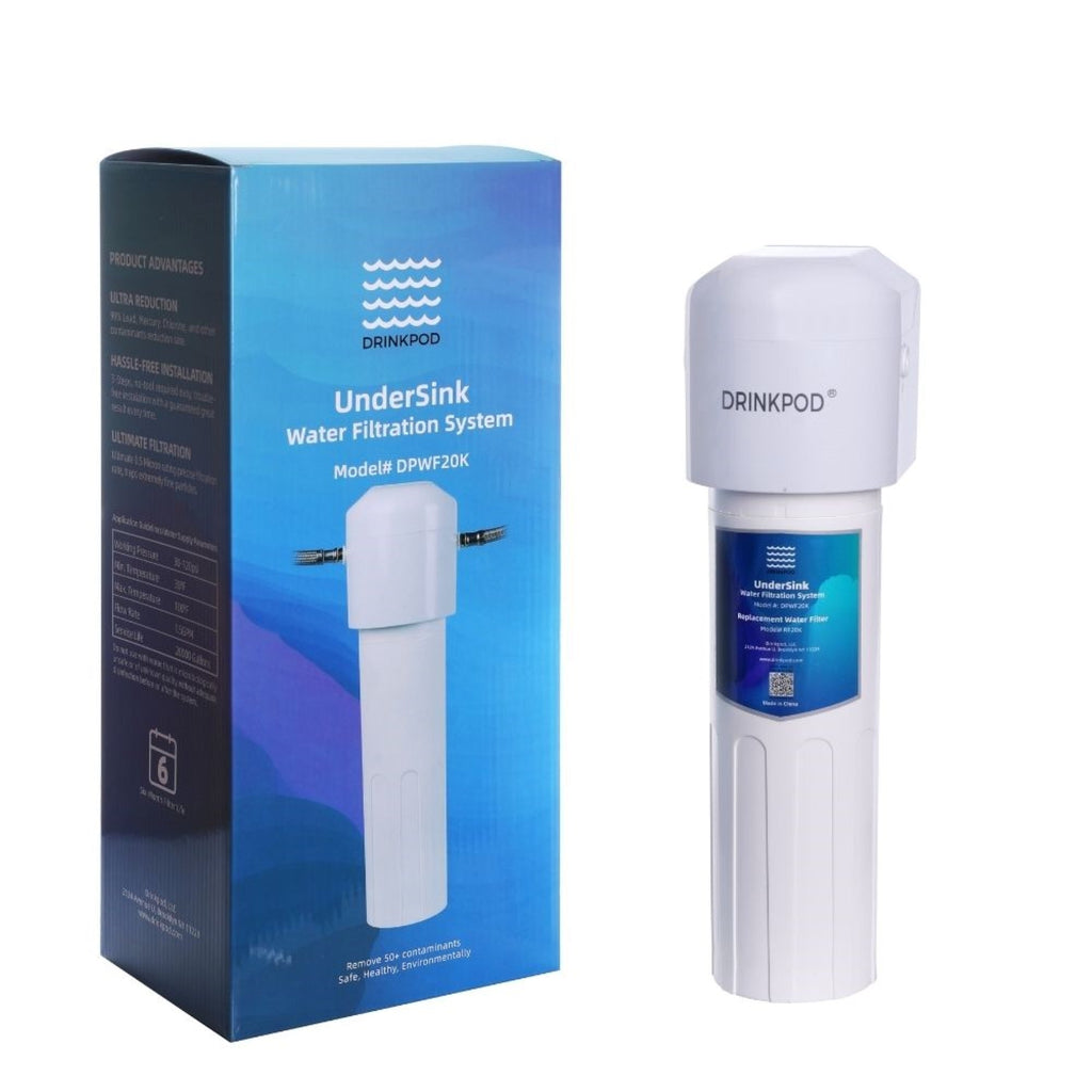 Under Sink Drinking Water Filter System, 3 Years or 20K Ultra High