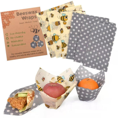 Beeswax Preservation Cloth Preservative Film Recyclable Food Packaging