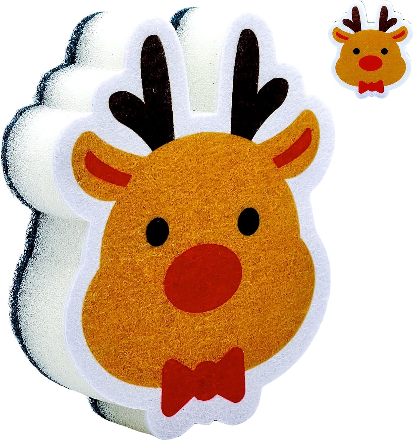 Kitchen Sponges For Dishes, Non-Scratch Dish Sponge For Cleaning, Long Lasting Dual-Sided Scrub Sponge, Multipurpose Heavy Duty Kitchen Cleaning Sponges For Kitchen, Bathroom, Sink