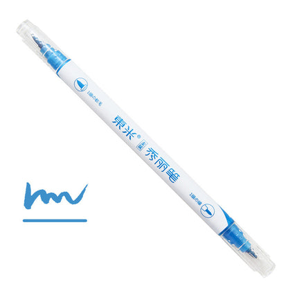 Hand-painted Multifunctional Refillable Soft Tip Calligraphy Pen