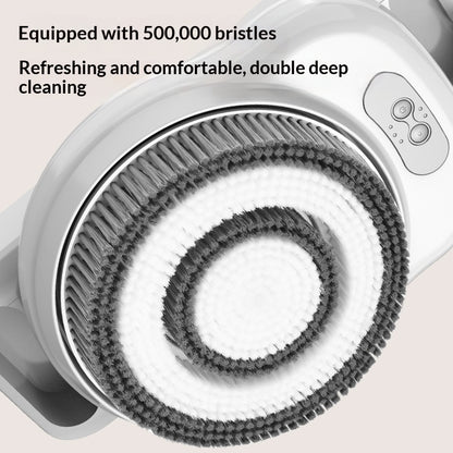 Electric Shower Scrubber Fully Automatic Body Scrubber For Back And Torso