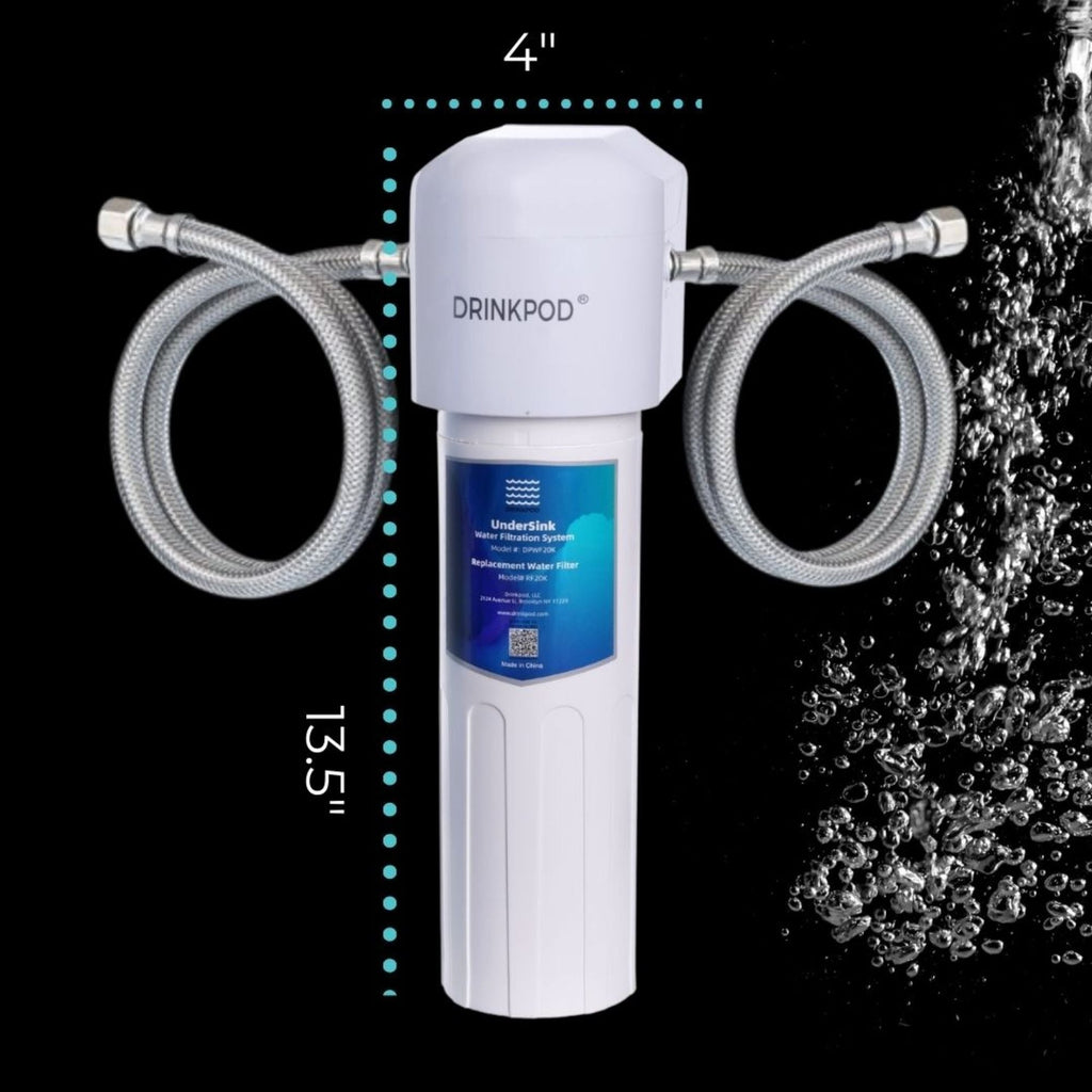 Under Sink Drinking Water Filter System, 3 Years or 20K Ultra High