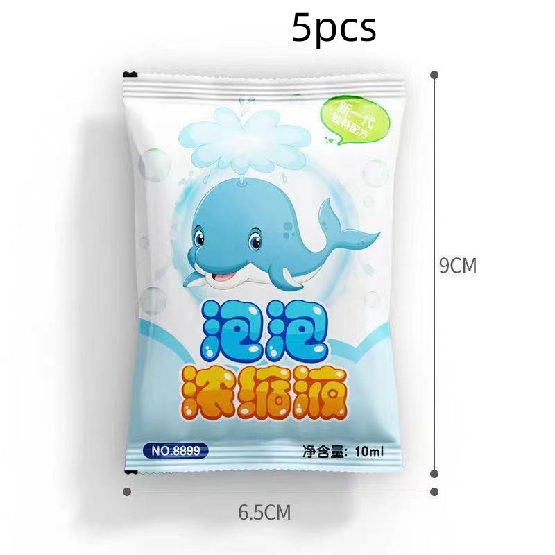 Bubble Water Replenisher Easy To Carry Small Bags Concentrated Solution