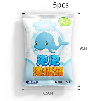 Bubble Water Replenisher Easy To Carry Small Bags Concentrated Solution