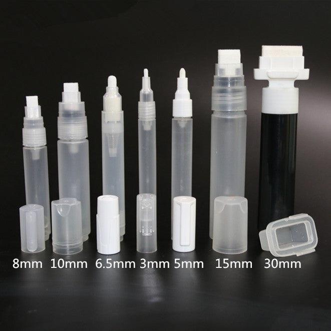 Fashionable Liquid Blank Chalk Refillable Ink