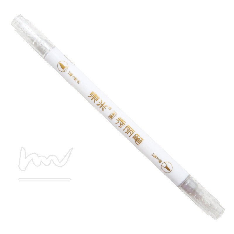 Hand-painted Multifunctional Refillable Soft Tip Calligraphy Pen