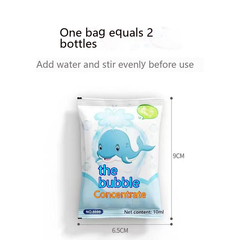 Bubble Water Replenisher Easy To Carry Small Bags Concentrated Solution