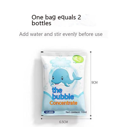 Bubble Water Replenisher Easy To Carry Small Bags Concentrated Solution