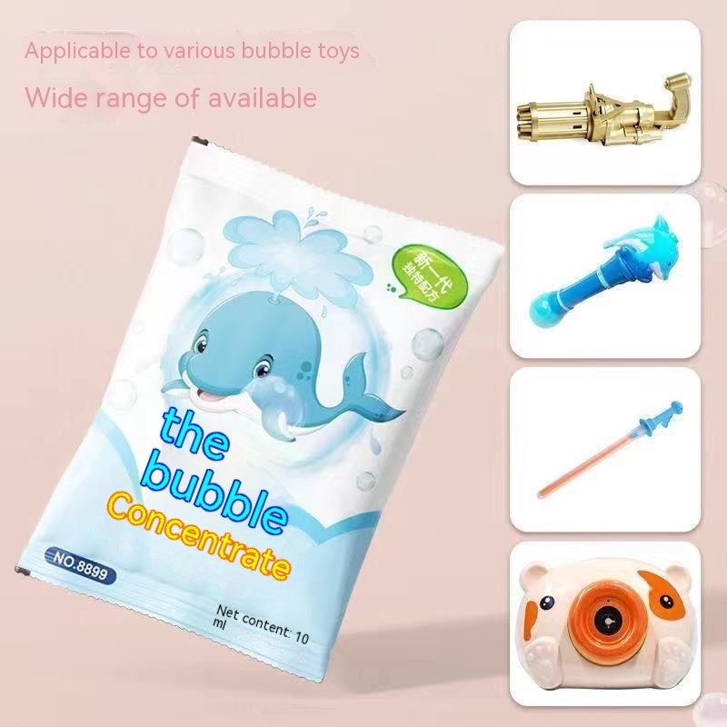 Bubble Water Replenisher Easy To Carry Small Bags Concentrated Solution