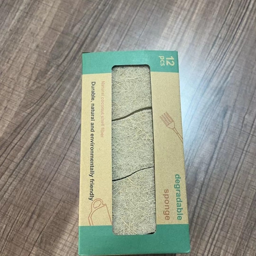 Natural Cellulose Sponge Thickened Sponge For Kitchen Dish Brush Pot